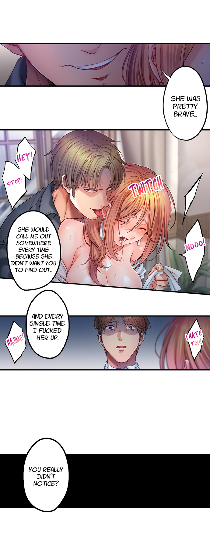 I Can’t Resist His Massage! Cheating in Front of My Husband’s Eyes - Chapter 145 Page 9