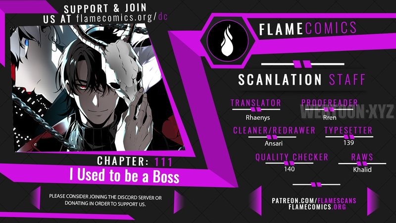 I Used to be a Boss - Chapter 111 Page 1