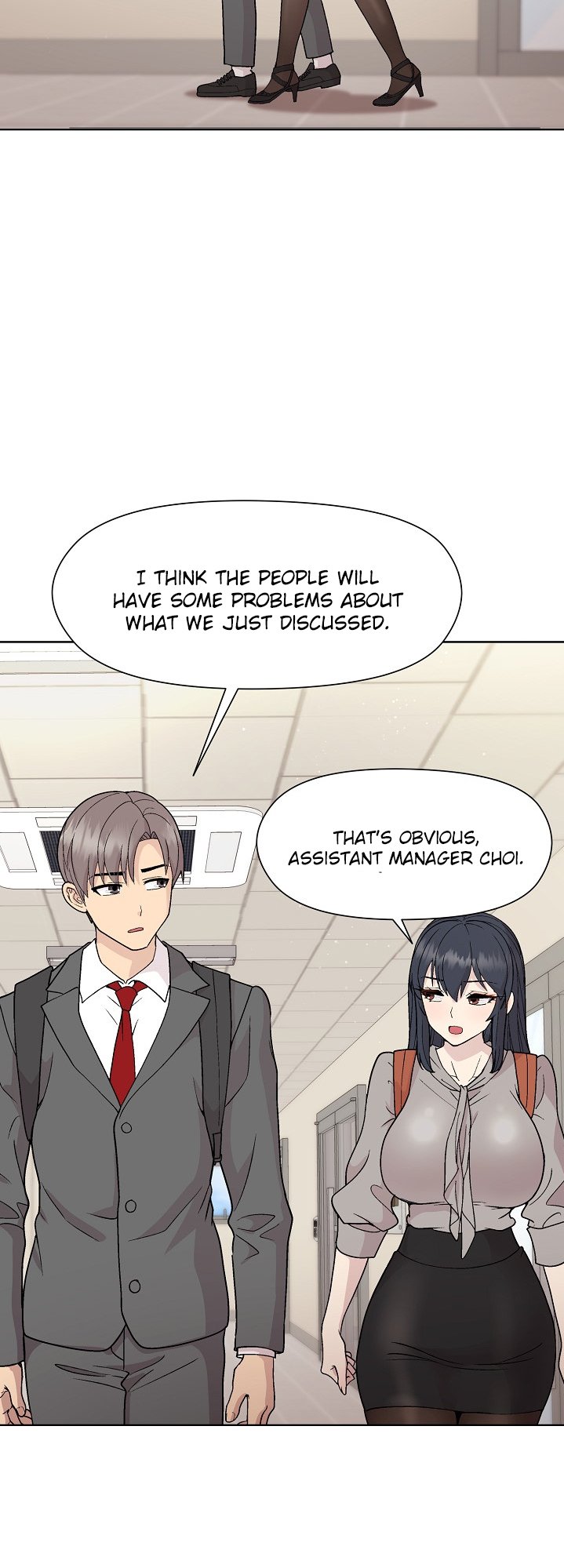 Playing a game with my Busty Manager - Chapter 23 Page 8